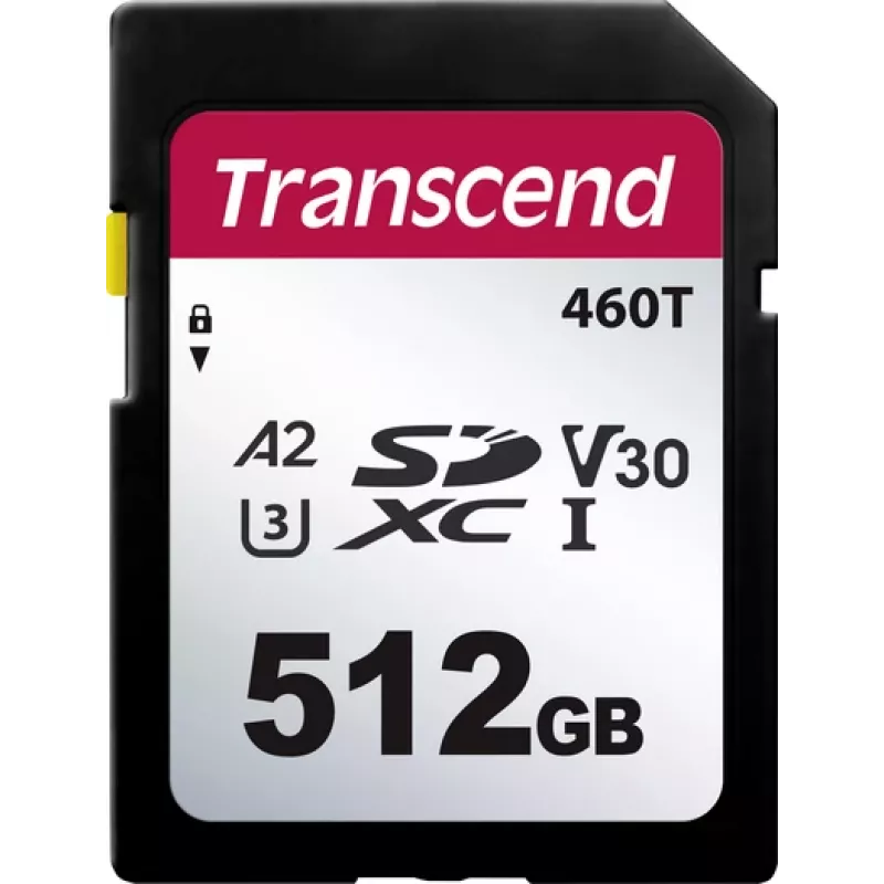 Transcend TS512GSDC460T-VS1 SD kortelė mažmeninė 512 GB (TS512GSDC460T-VS1)