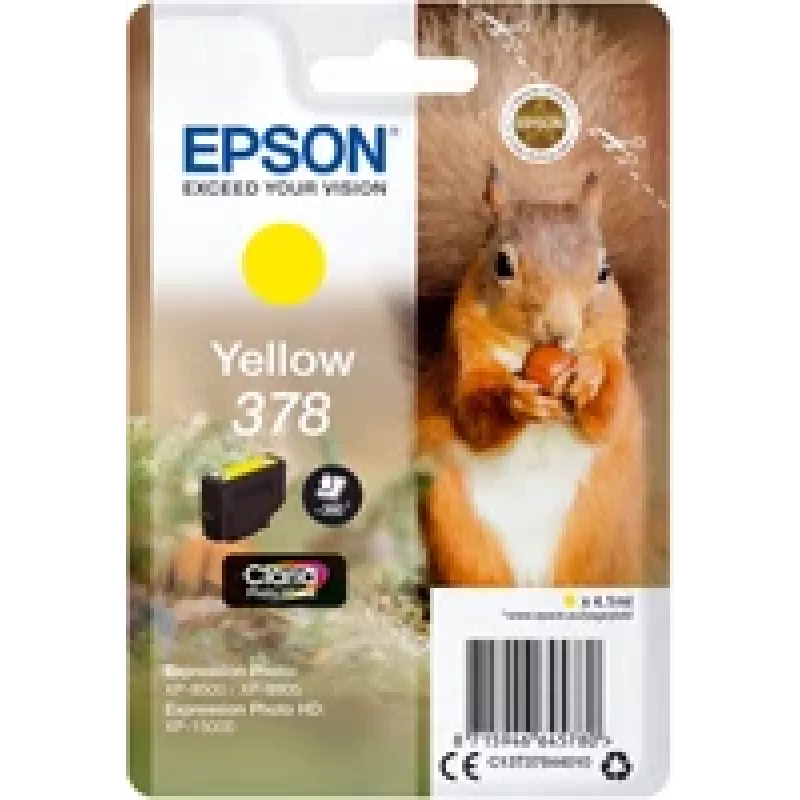 Epson C13T37844020 spausdintuvo eksploatacinė medžiaga, geltona