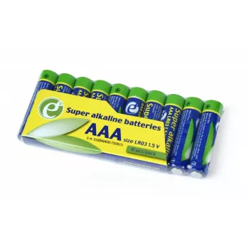 GEMBIRD Super šarminės AAA baterijos 10 vnt.