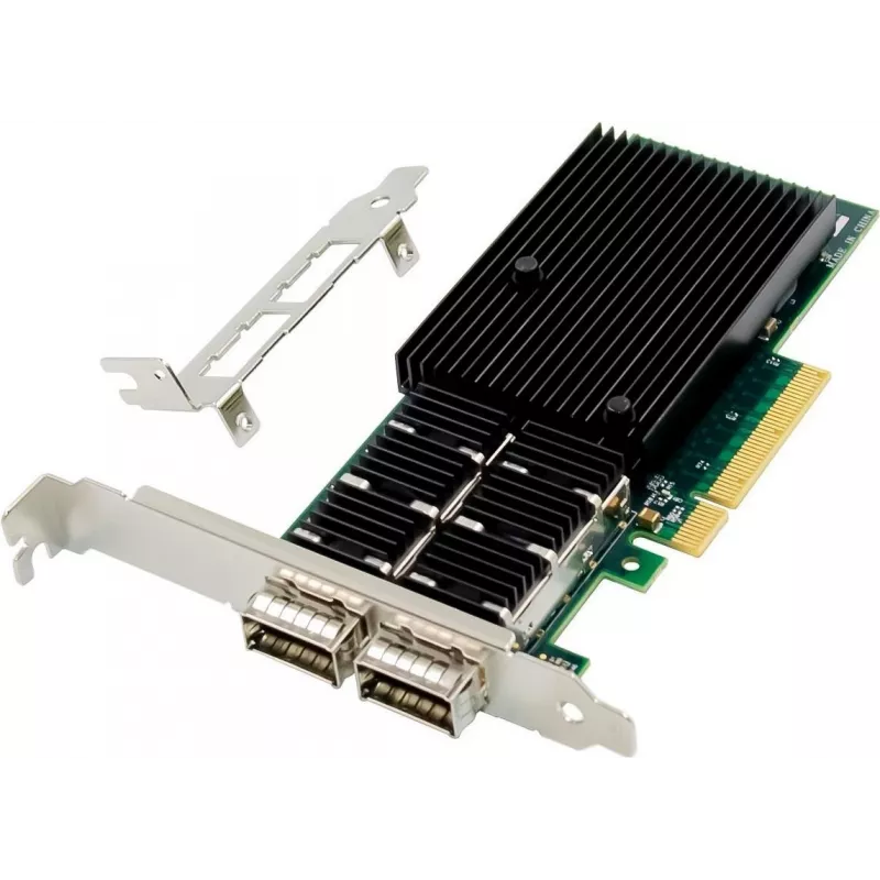 MicroConnect tinklo Card PCIe x8 XL710-QDA2 Dual-40GbE QSFP+ (MC-PCIEX8-XL710-QDA2)