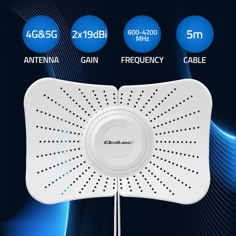 Qoltec 57063 antena