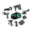 METABO rinkinys COMBO 18V 6.1 (SB18LTX +SSW18LTX300BL +KH18LTX24 +W18L9-125QUICK +SSEP18LT +ULA) 4x4,0Ah krepšys