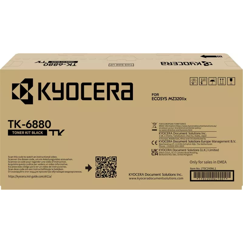 Kyocera Toner TK-6880 juodas - dažų vienetas - Juoda