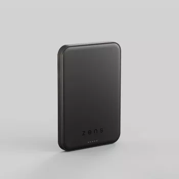 ZENS Pro 2 Semi Solid State Powerbank - Magnetinė išorinė baterija 5000 mAh suderinama su MagSafe ir Qi2.2 25W (juoda)