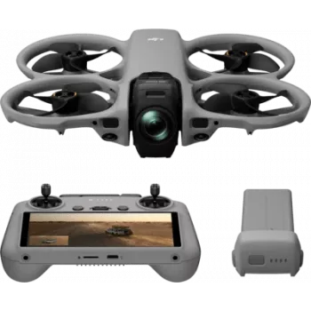 DJI Avata 360 (DJI RC 2) FPV dronas 64 MP kamera 13500 m diapazonas Pilka