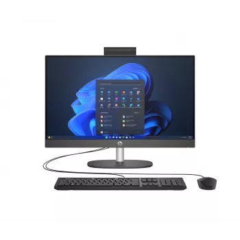 HP ProOne 245 G10 AiO Ryzen 7 77730U 23.8FHD IPS 250 nits AG 16GB DDR4 3200 SSD512 Radeon Vega 8 Klaviatūra+Pelė Kamera 5Mpx + IR W11Pro Balta 3Y OnSite