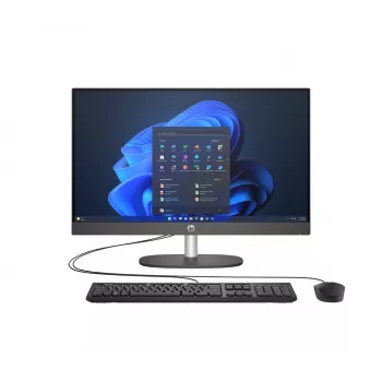 HP ProOne 245 G10 AiO Ryzen 7 77730U 23.8FHD IPS 250nits AG 16GB DDR4 3200 SSD512 Radeon Vega 8 Kb+pelė Cam 5Mpx + IR W11Pro Juoda 3Y OnSite