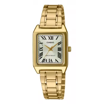 CASIO LTP-V007G-9BUDF moteriškas analoginis laikrodis, auksinis