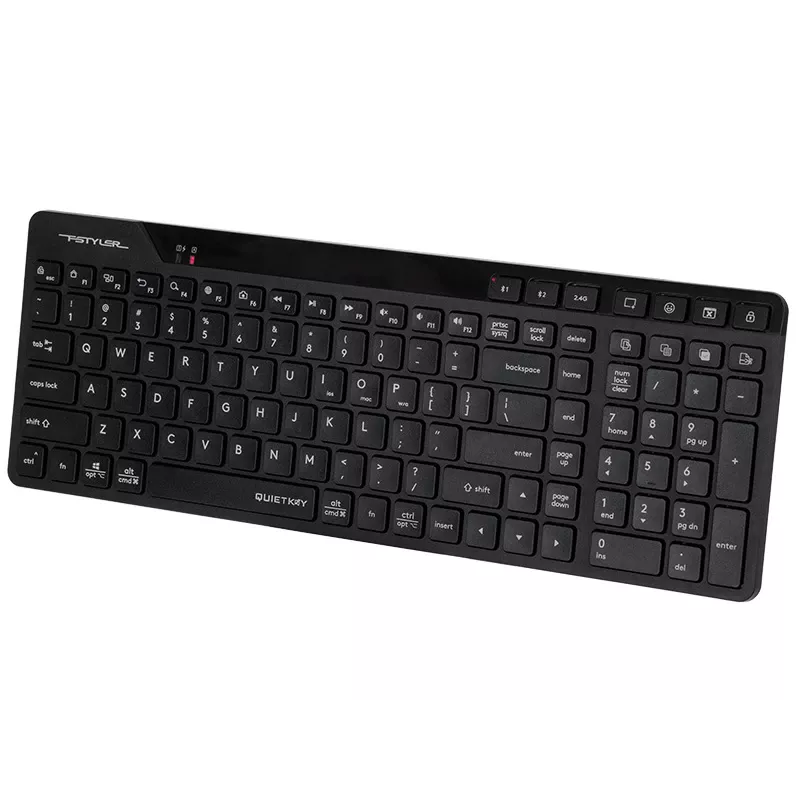 A4Tech Fstyler FBK27C belaidė mechaninė žaidimų klaviatūra, juoda
