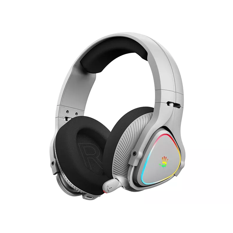 A4Tech 47752 Bloody MR710 RGB belaidė žaidimų ausinė, pilka