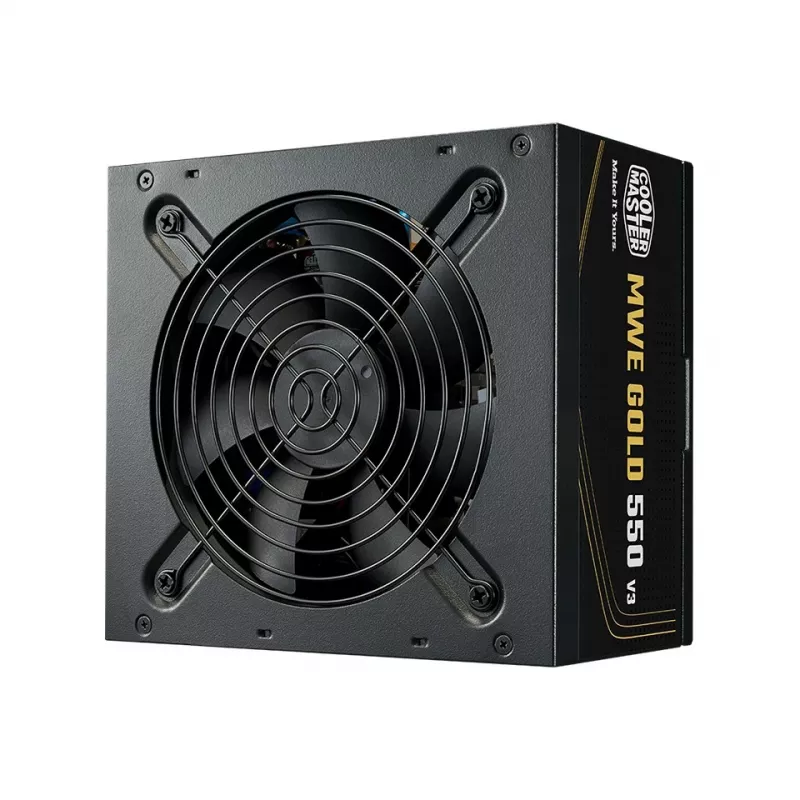 Cooler Master MWE Gold V3 ATX maitinimo blokas - 550W (juodas)