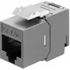 Goobay Keystone modulis RJ45 CAT 6A, STP, plonas ir trumpas, įžeminimo gnybtas (77942)