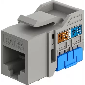 Goobay Keystone-Module RJ45 CAT 6A, UTP, plonas & Short (77951)