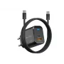 Sieninis įkroviklis USB-A USB-C PD 45W + kabelis