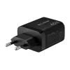 Sieninis įkroviklis USB-A USB-C PD 45W + kabelis