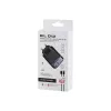 Sieninis įkroviklis USB-A USB-C PD 45W + kabelis