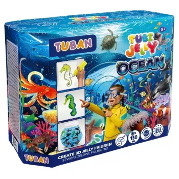 Tubi Jelly Ocean set - didelis akvariumas 8 spalvos