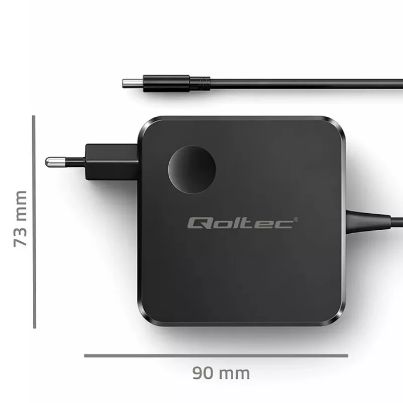 GaN 65W įkroviklis USB C PD PPS 5V 21V 3A 3.25A