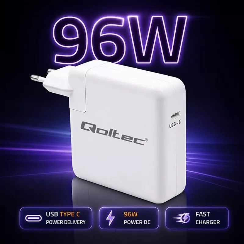 Įkroviklis USB C 96W 5V 20V 3A 4.8A