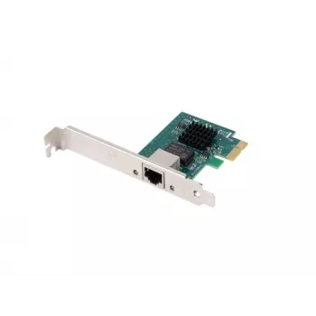 Tinklo plokštė PCI EXPRESS X1 1X RJ45 2.5GB 1ed žemo profilio