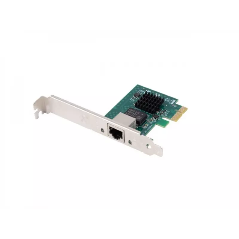 Tinklo plokštė PCI EXPRESS X1 1X RJ45 2.5GB 1ed žemo profilio