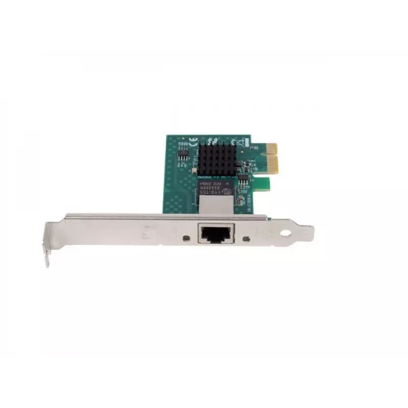 Tinklo plokštė PCI EXPRESS X1 1X RJ45 2.5GB 1ed žemo profilio