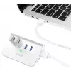 Hub CB-H5 USB aliuminis | 4xUSB 3.0 | 5Gbps