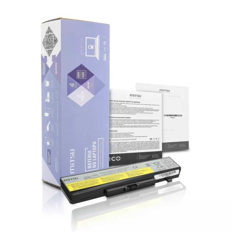 Baterija, skirta Lenovo IdeaPad Y480, 4400 mAh (49 Wh), 10,8–11,1 V