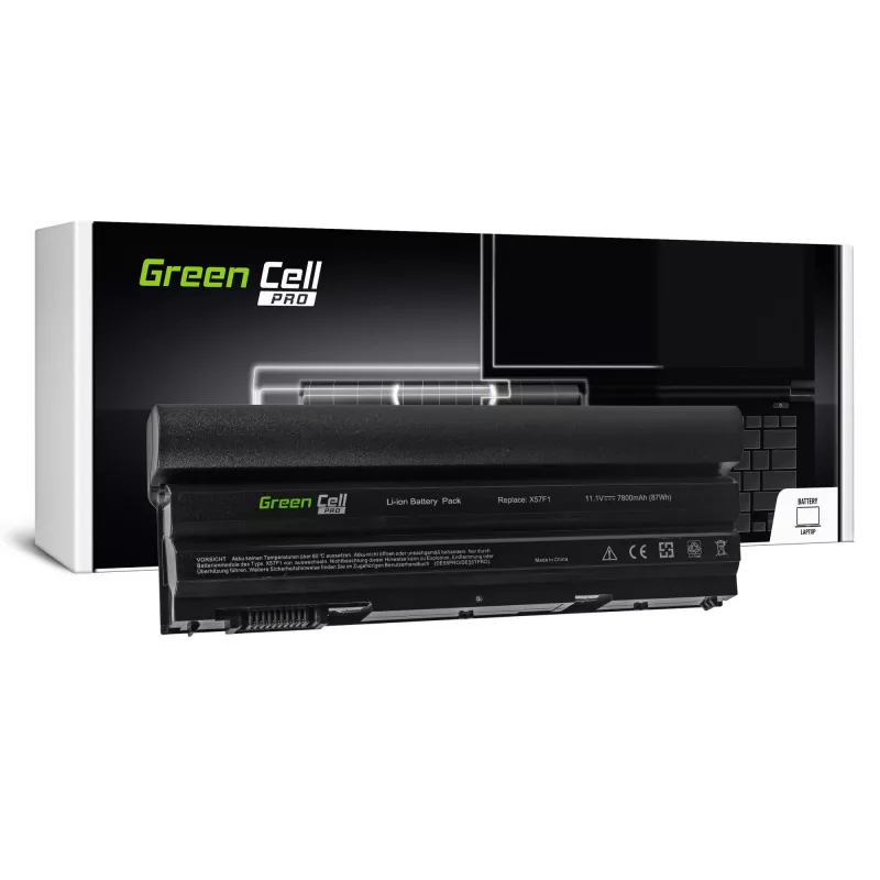 Greencell PRO nešiojamojo kompiuterio baterija, skirta Latitude E5520 E6420 E6520 E6530, 11,1 V, 7800 mAh
