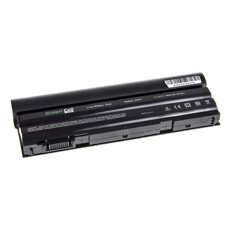 Greencell PRO nešiojamojo kompiuterio baterija, skirta Latitude E5520 E6420 E6520 E6530, 11,1 V, 7800 mAh
