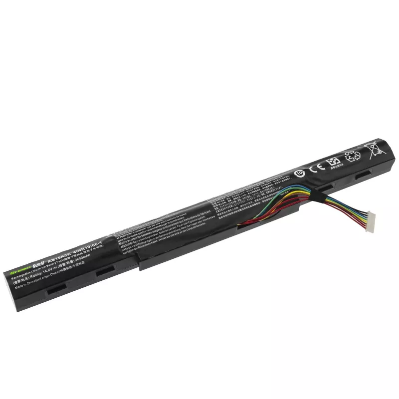 Greencell PRO nešiojamojo kompiuterio baterija, skirta Acer Aspire E15 F15, 14,6 V, 2600 mAh