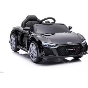 baterijomis varomas automobilis Audi R8 Lift A300 LED žibintai nuotolinis valdymas BALTA