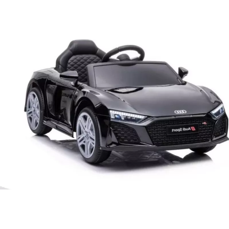 baterijomis varomas automobilis Audi R8 Lift A300 LED žibintai nuotolinis valdymas BALTA