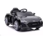 baterijomis varomas automobilis Audi R8 Lift A300 LED žibintai nuotolinis valdymas BALTA