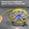 Extralink kabelių traukimo strypas Pilot 10mm 150m stiklo pluošto FRP, sk. 10mm, ilg. 150m, geltonas
