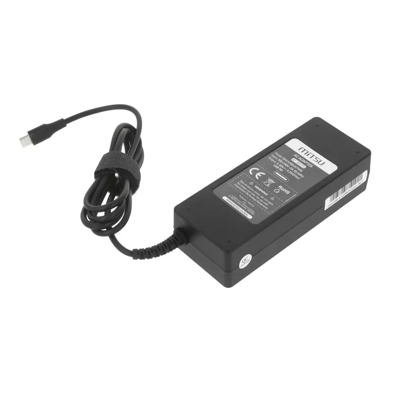Nešiojamojo kompiuterio įkroviklio maitinimo blokas 87W USB-C 5V-9V-12V-15V/3A, 20V/3.25A, 20.2V/4.3A PD