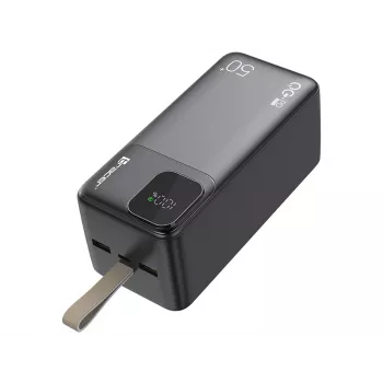 “Tracer 47825 Prime-V5” 50000 mAh QC22.5W+PD20W išorinė baterija, juoda