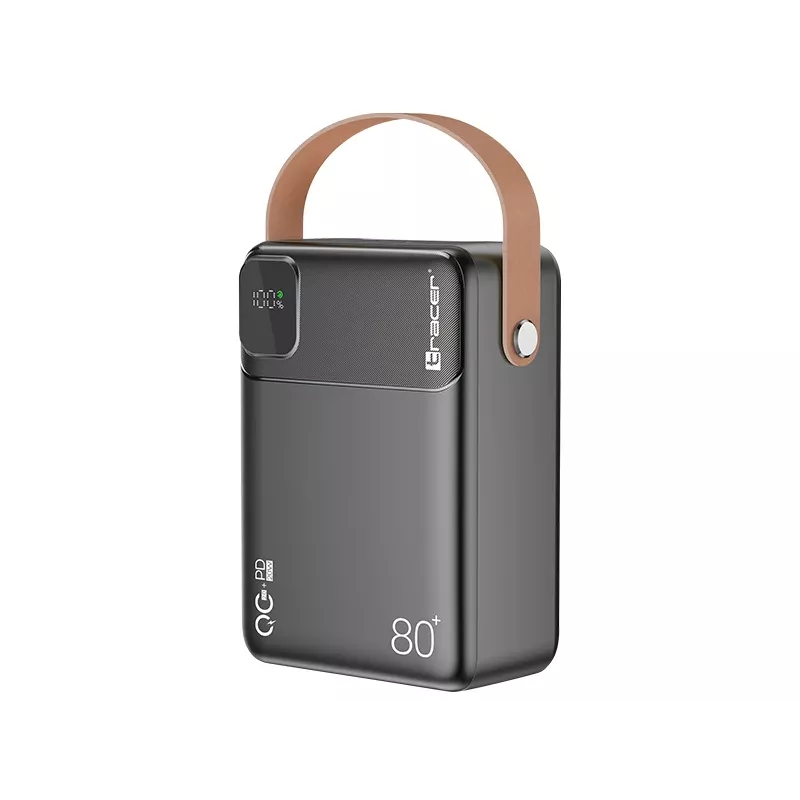 Tracer 47826 Prime-V8 80000mAh QC22.5W+PD20W Power Bank, Juoda