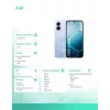 Išmanusis telefonas A6k 4G 4/256GB CPH2891 šviesiai violetinės spalvos