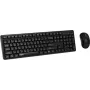 Rapoo 8150M Silent Multi-Mode klaviatūra-pelė-Set QWERTZ DE belaidis juodas