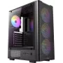 ANTEC VX-310 ARGB ATX, Micro-ATX, ITX Mid Tower Gaming PC korpusas, juodas (0-761345-10232-2)
