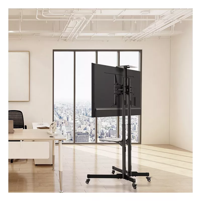 VALUE LCD-/TV-Rollstnder, 37–70 colių, iki 50 kg, juodas