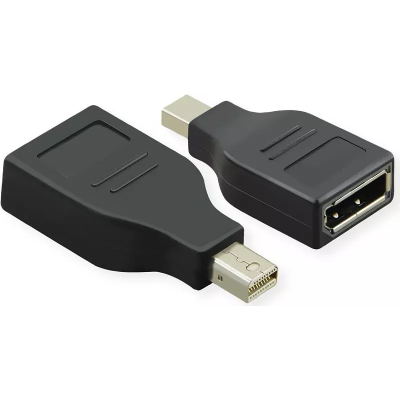 Value 12.99.3161 laido adapteris Mini DisplayPort DisplayPort juodas (12.99.3161)