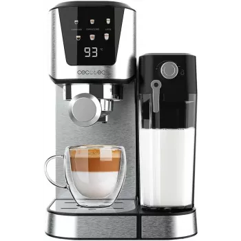 Cecotec kavos virimo aparatas | Power Espresso 20 Cream | Siurblio slėgis 20 bar | Integruotas pieno putotuvas | Pusiau automatinis | 1350 W