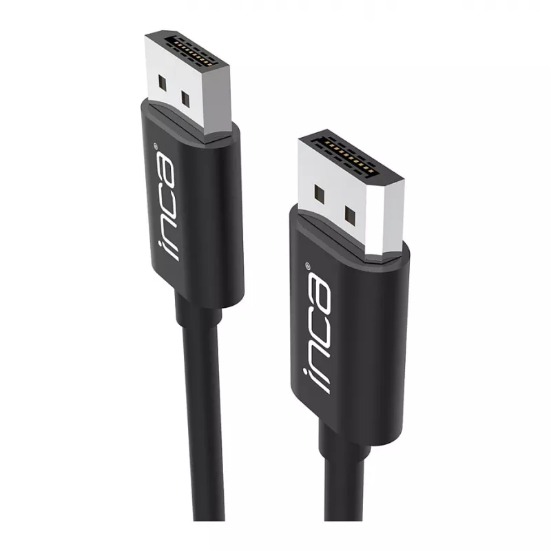 INCA DisplayPort kabelis IDPD-20 DP > DP; 4K60Hz; 2.0m mažmeninis