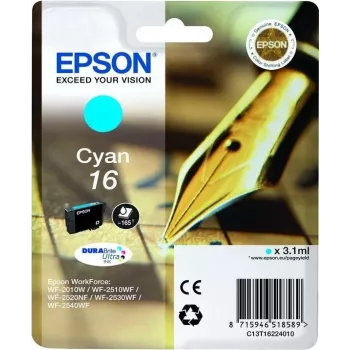 Epson Ink/16 Pen+Crossword 3.1ml CY SEC (C13T16224022)