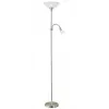 Grindų lempos 82842 Opal Chrom E14/E27 25W