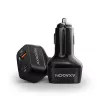AXAGON PWC-PQ38 38W automobilinis pakrovėjas 2 prievadai USB-A+C