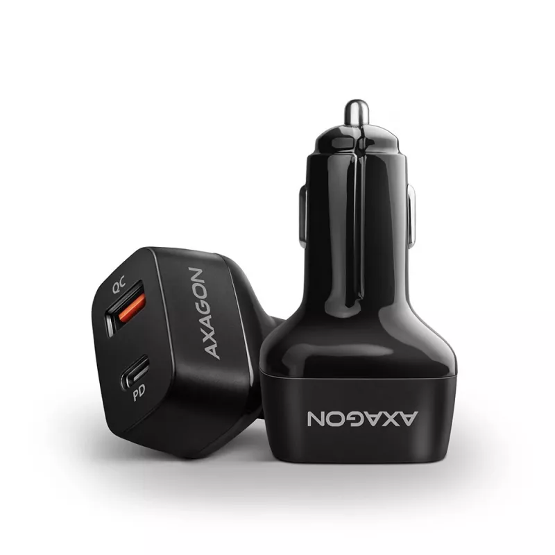 AXAGON PWC-PQ38 38W automobilinis pakrovėjas 2 prievadai USB-A+C