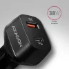 AXAGON PWC-PQ38 38W automobilinis pakrovėjas 2 prievadai USB-A+C
